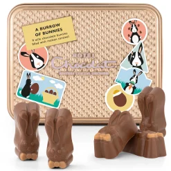 Burrow of Bunnies Chocolate Gift Tin