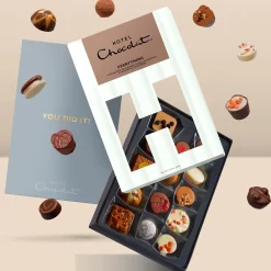 Chocolate & Velvetised Cream Congratulations Gift