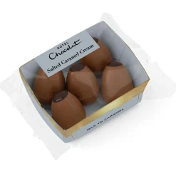 Chocolate Eggs – Salted Caramel Cream