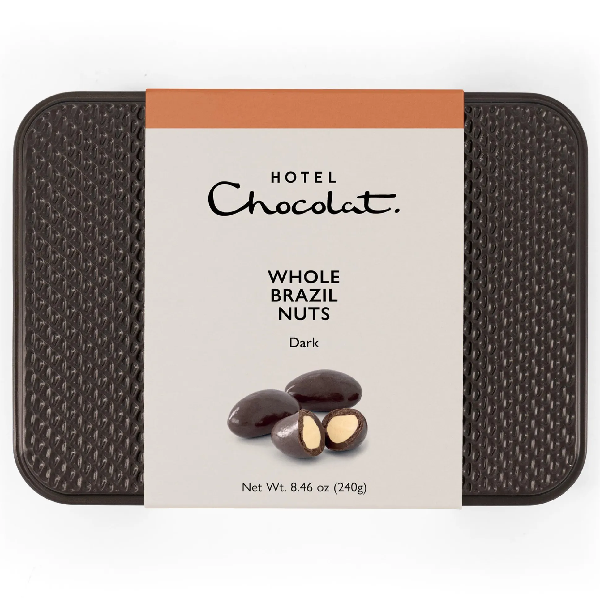 Dark Chocolate Brazil Nuts Gift Tin