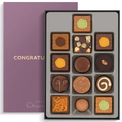 Exquisitely Nutty H-box with Congratulations Sleeve