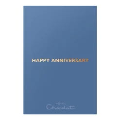 Exuberantly Fruity H-Box with Happy Anniversary Sleeve