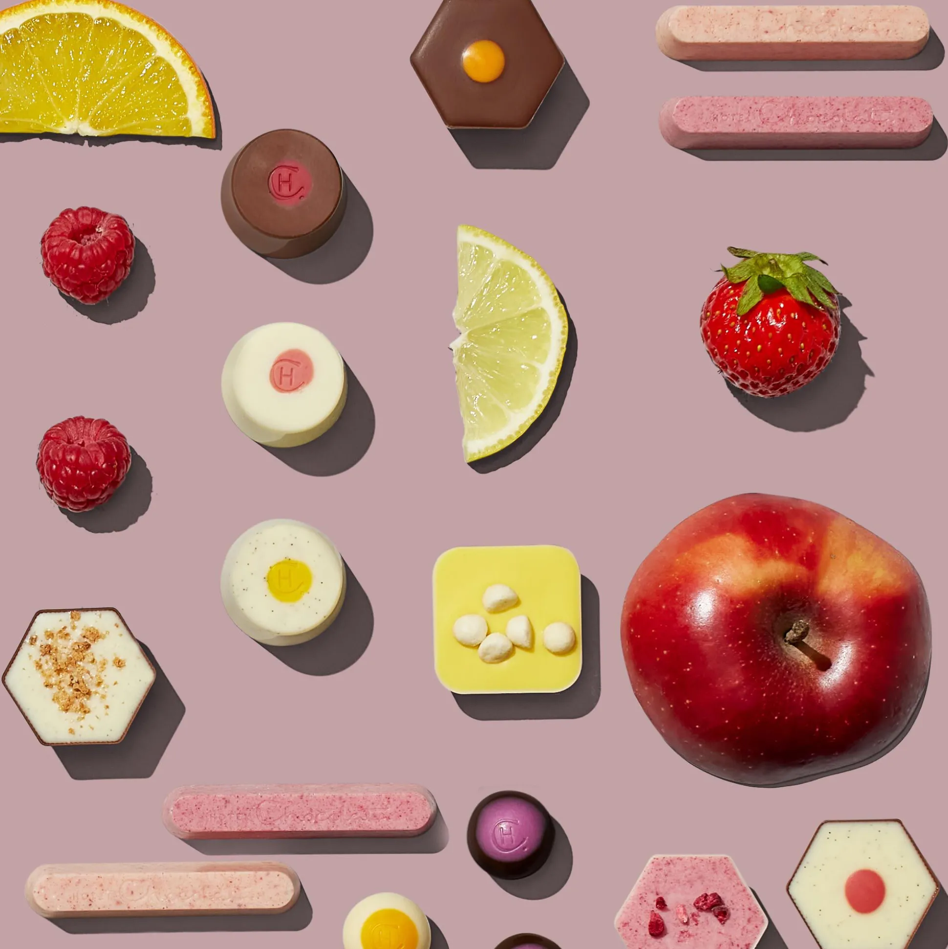 Exuberantly Fruity H-box with Birthday Balloons Sleeve