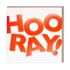 Hooray Blank Greetings Card