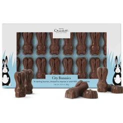 Milk Chocolate City Easter Bunnies