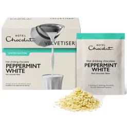 Peppermint-White Hot Chocolate Sachets – Limited Edition