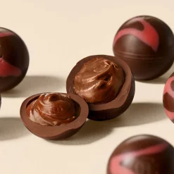 Raspberry Nutmilk Ganache Selector