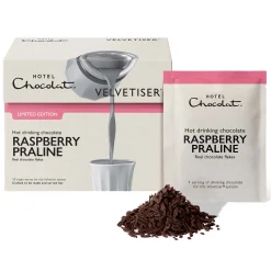 Raspberry Praline Hot Chocolate Sachets – Limited Edition