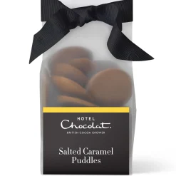 Salted Caramel Chocolate Puddles