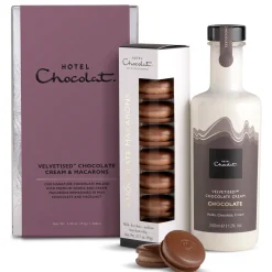 Tipples & Treats: Chocolate Velvetised Cream & Macarons Collection
